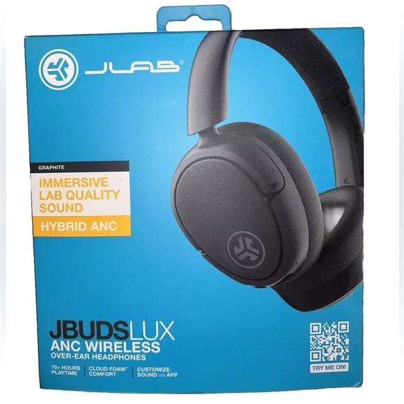 JLab LUX Noise Cancelation & Aware Mode Headphones Wireless - Picture 2 of 10